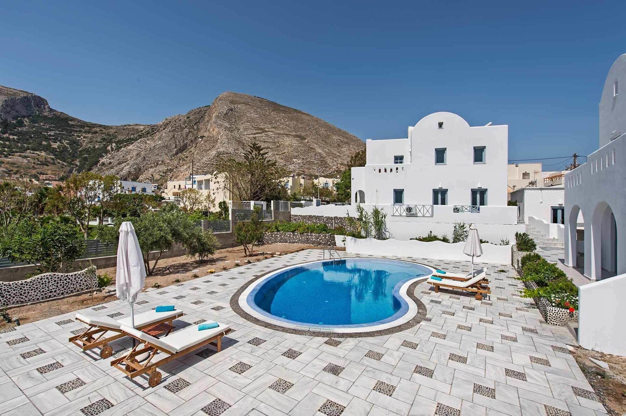 Felicity Villas Santorini Luxury House Kamari  Ngoại thất bức ảnh