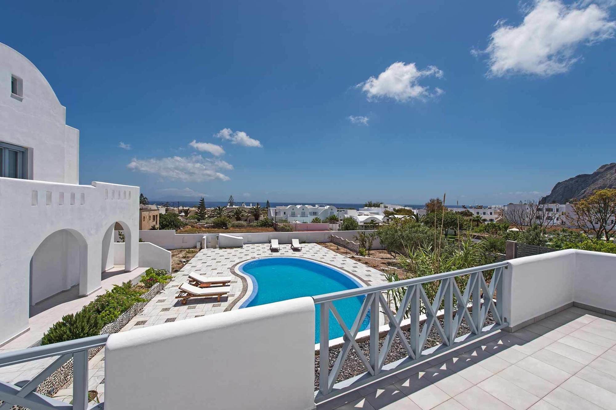 Felicity Villas Santorini Luxury House Kamari  Ngoại thất bức ảnh